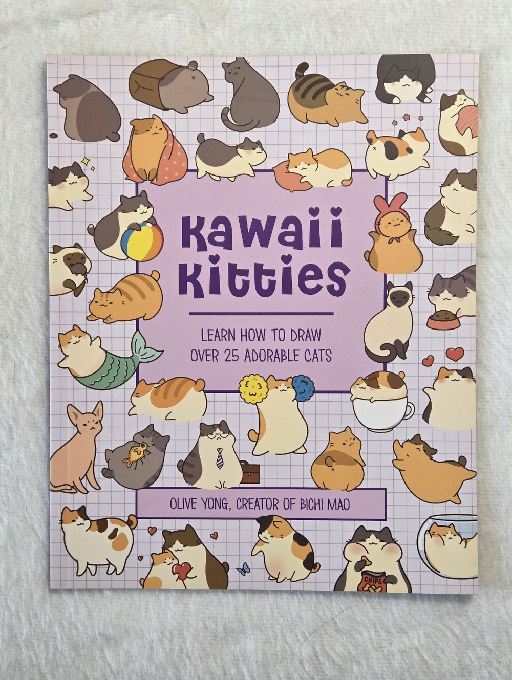 📕Kawaii Kitties: Learn How to Draw 75 Cats in All Their Glory by Olive Yong